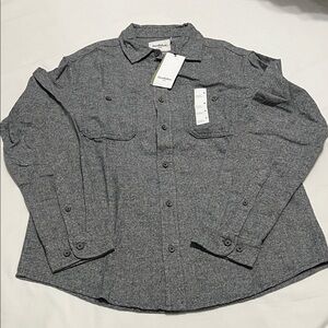 Goodfellow & Co Gray Casual Button Down Shirt